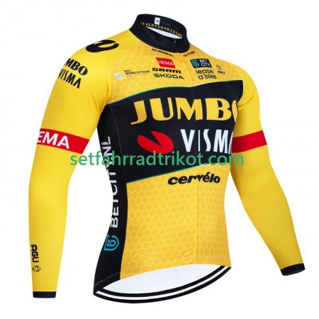Jumbo Visma Radtrikot Langarm 2023